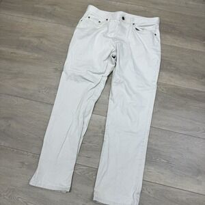 Onward Reserve Light Khaki Men's Chino Style Pants Sz 34x30 Stiff